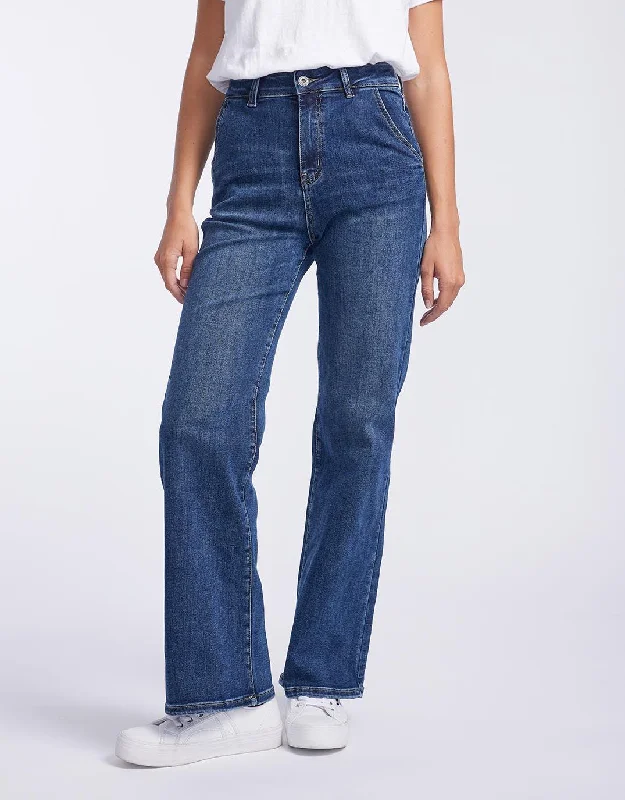 business casual pants for women -Shirley Jeans - Denim