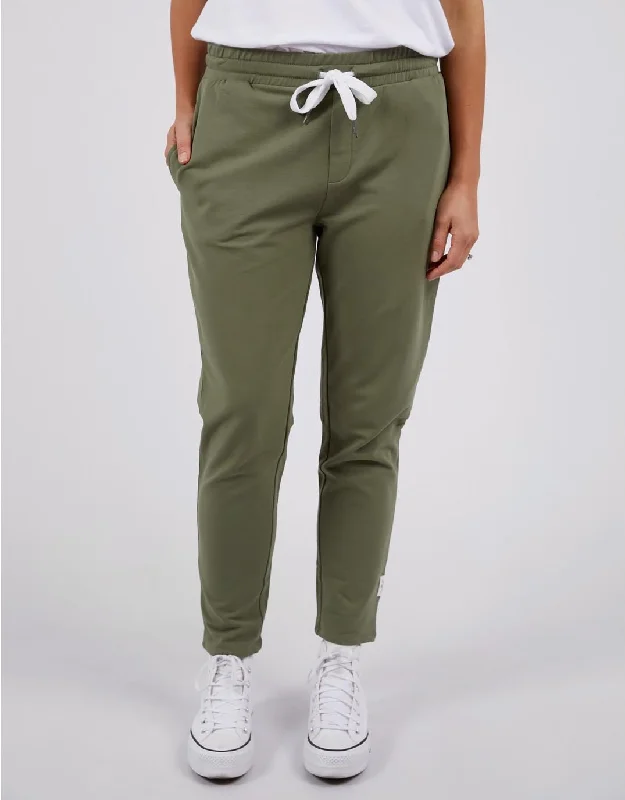 casual capri pants for women -The Lobby Pant - Khaki