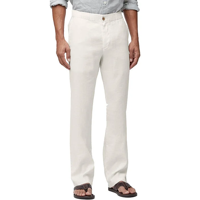 ladies' dress pants -Tommy Bahama Beach Linen Pants - Continental