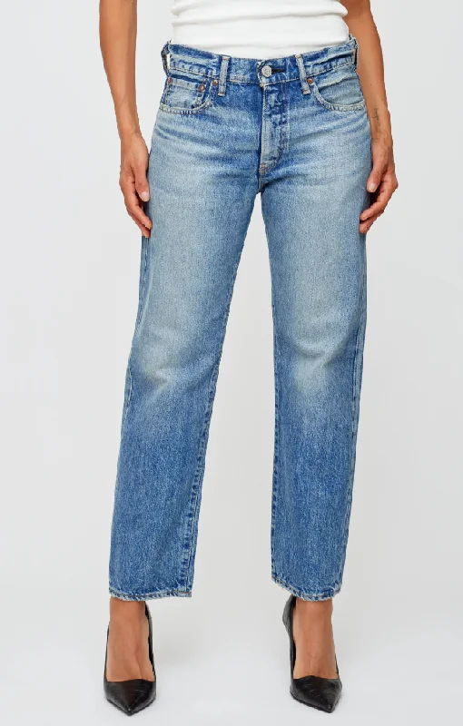 denim joggers for women -Moussy Vineyard Boy Pants