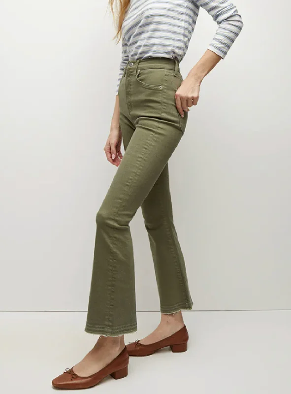 thermal pants for women -VB Carson Ankle Flare