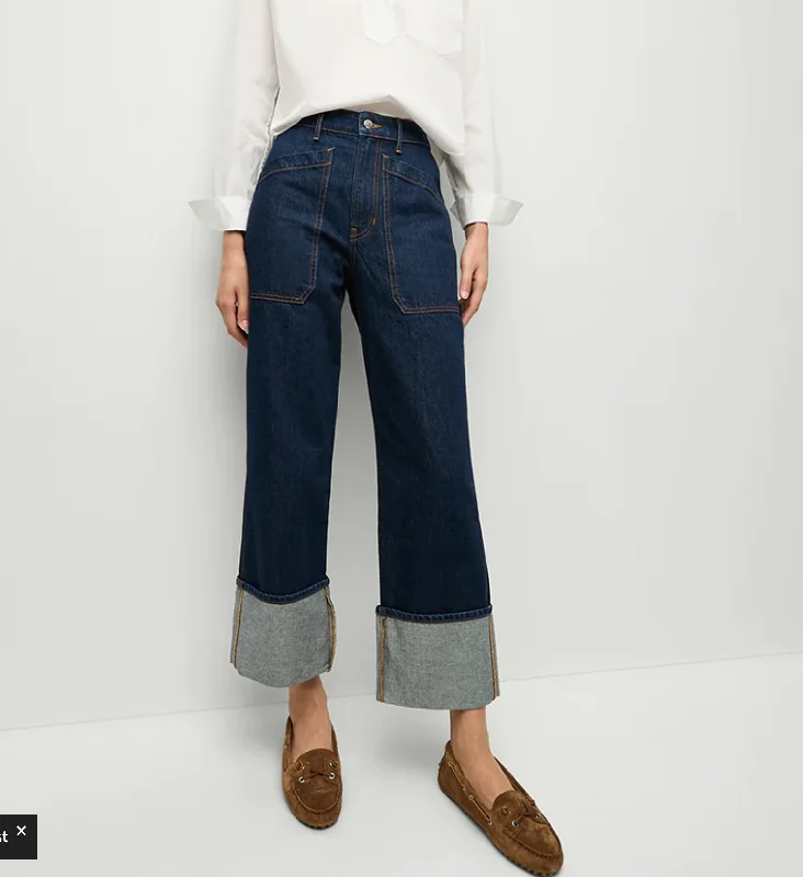 trendy flared trousers for women -VB Dylan Cargo HR Straight